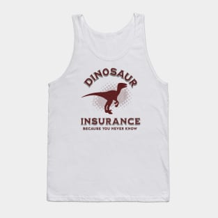 Dinosaur Insurance Tank Top